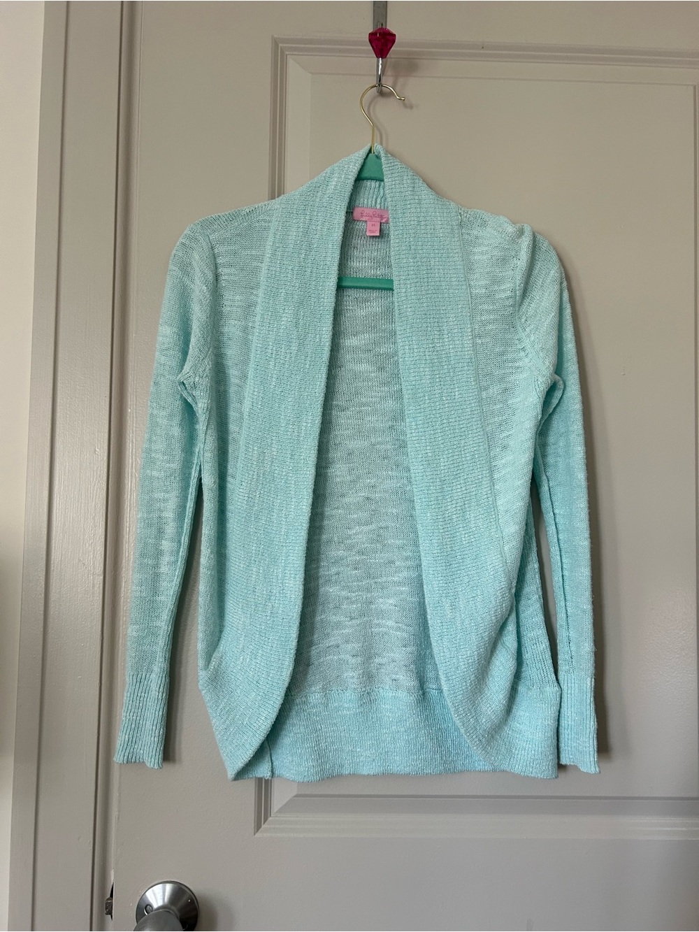 Lilly Pulitzer Aqua Blue Cardigan